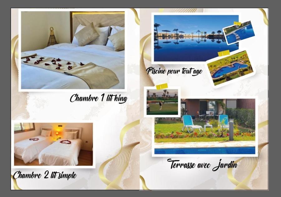Mini-Villa Situee Dans Une Residence Prestigia A Marrakech, Avec Une Vue Sur La Piscine Et Le Golf Une Securite 24H Sur 24 Et Une Proximite Ideale De L Aeroport 5 Minutes C Est Une Offre Parfaite Pour Des Vacances マラケシュ エクステリア 写真