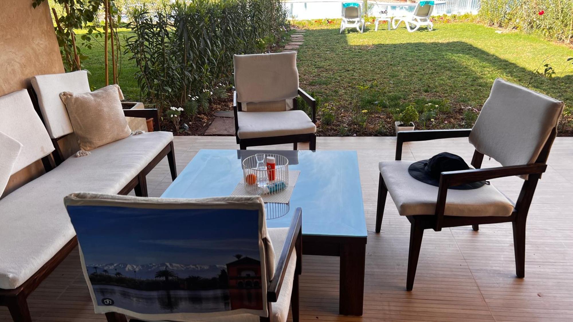Mini-Villa Situee Dans Une Residence Prestigia A Marrakech, Avec Une Vue Sur La Piscine Et Le Golf Une Securite 24H Sur 24 Et Une Proximite Ideale De L Aeroport 5 Minutes C Est Une Offre Parfaite Pour Des Vacances マラケシュ エクステリア 写真